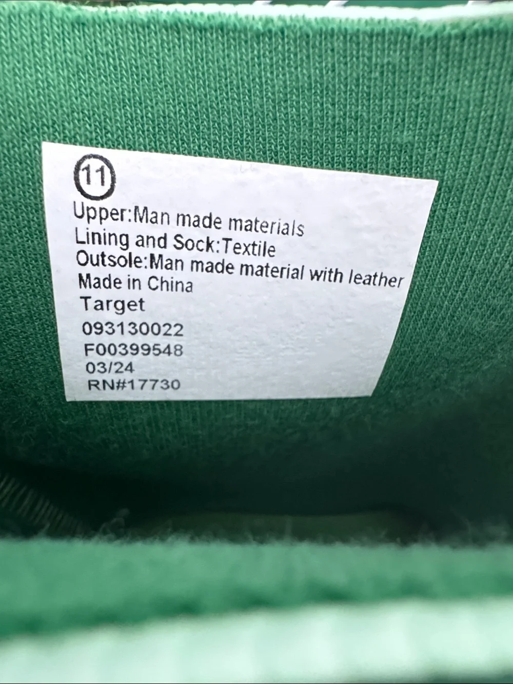 Cat & Jack Green Caterpillar Kesi Rainboots Toddler Size 11 New NWT